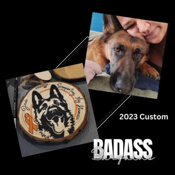 Hand Painted Ornament To Support Multiple Sclerosis • Butterfly - Picture 3 of 4